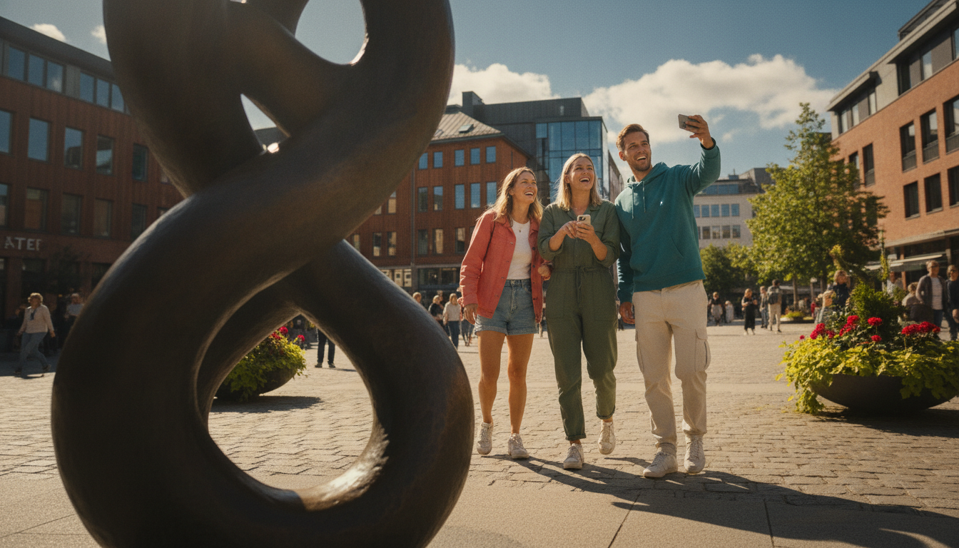 Statuejakten – illustrasjon
