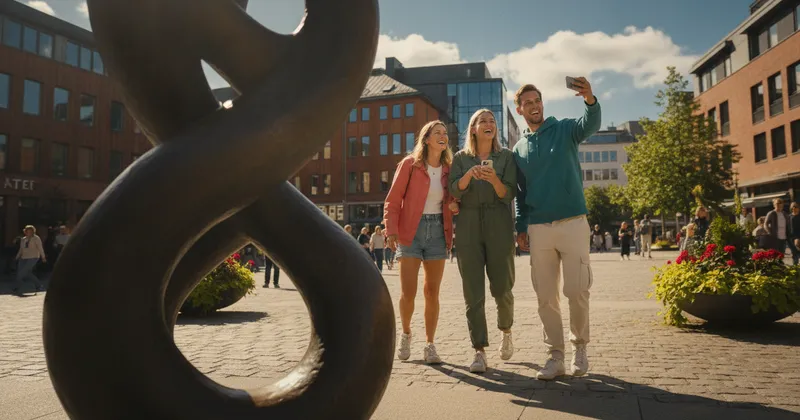 Statuejakten – illustrasjon